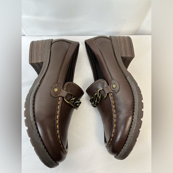 Eastland Nora Women’s Chunky Platform Brown Loafers Stylish Y2K Size 8M - Picture 6 of 9